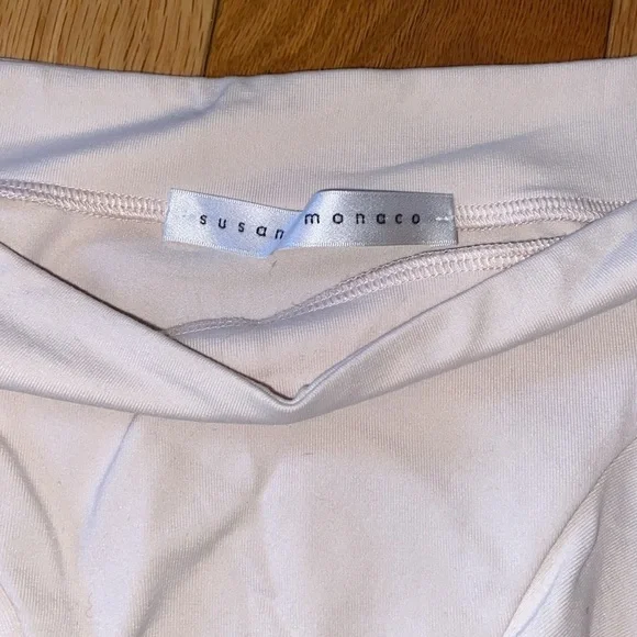 NWT Susana Monaco Ruffled Long Sleeve Top in size small - Picture 4 of 7